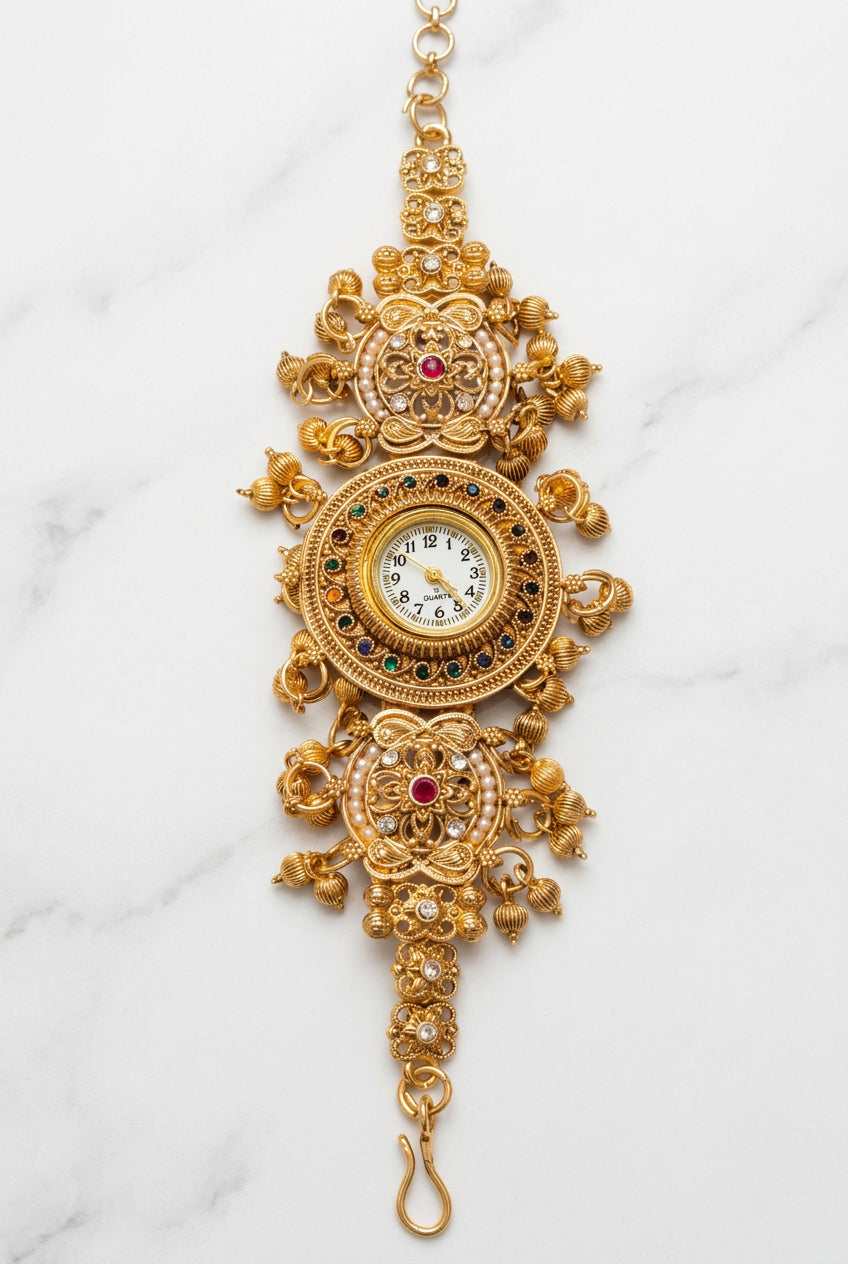 Jaali Filigree Ghungroo Watch